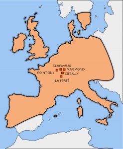 Organización interna máxima expansión de la orden a finales del siglo XIII