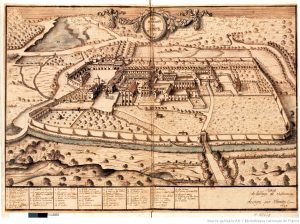Los dominios del Monasterio Abadía de Citeax en 1689