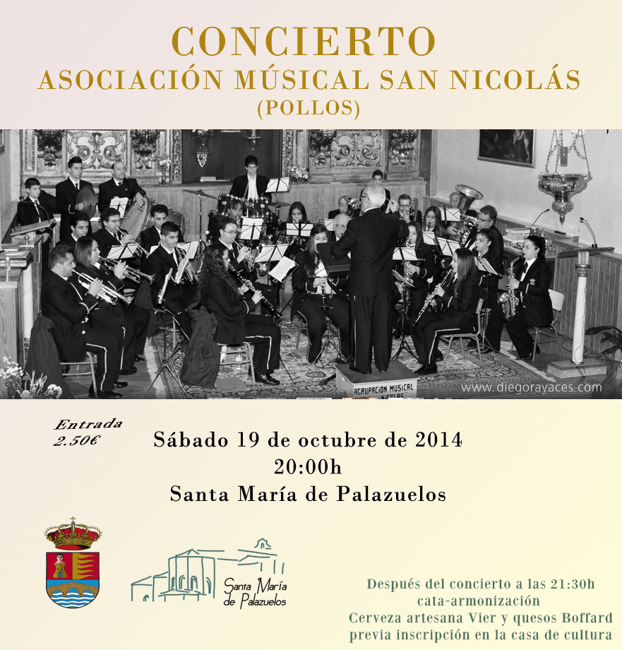Concierto de órgano y trompeta en Santa María de Palazuelos.   