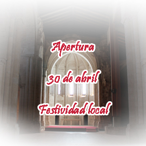 El Monasterio permanecerá cerrado el 1 y 2 de mayo.