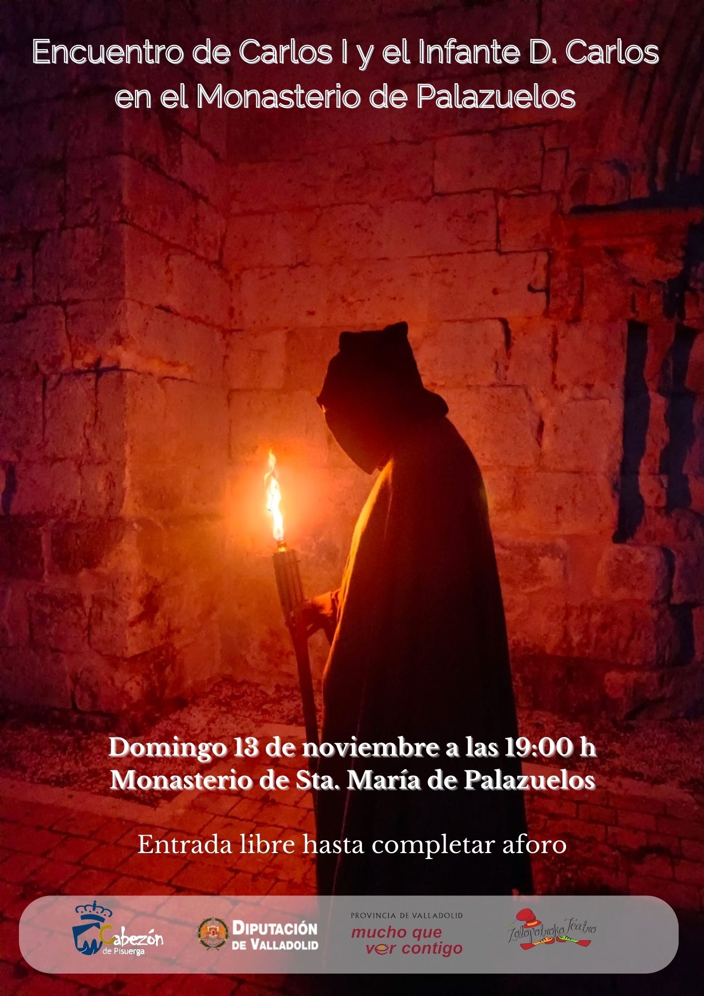 Hablamos del Tenorio. Conferencia teatralizada. Sábado 5 de noviembre en el Monasterio de Palazuelos.